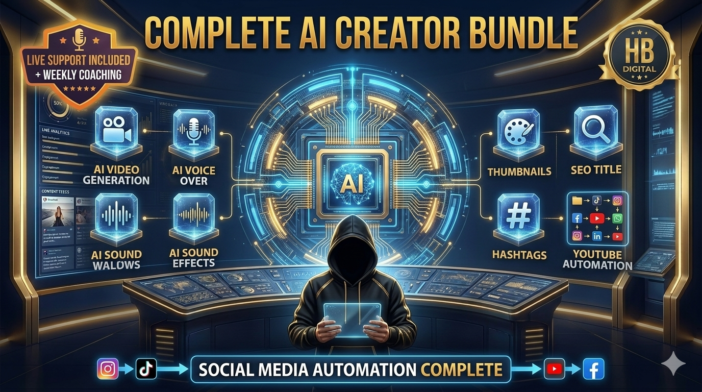 AI Animation Factory Complete Faceless Video Generation Course part5